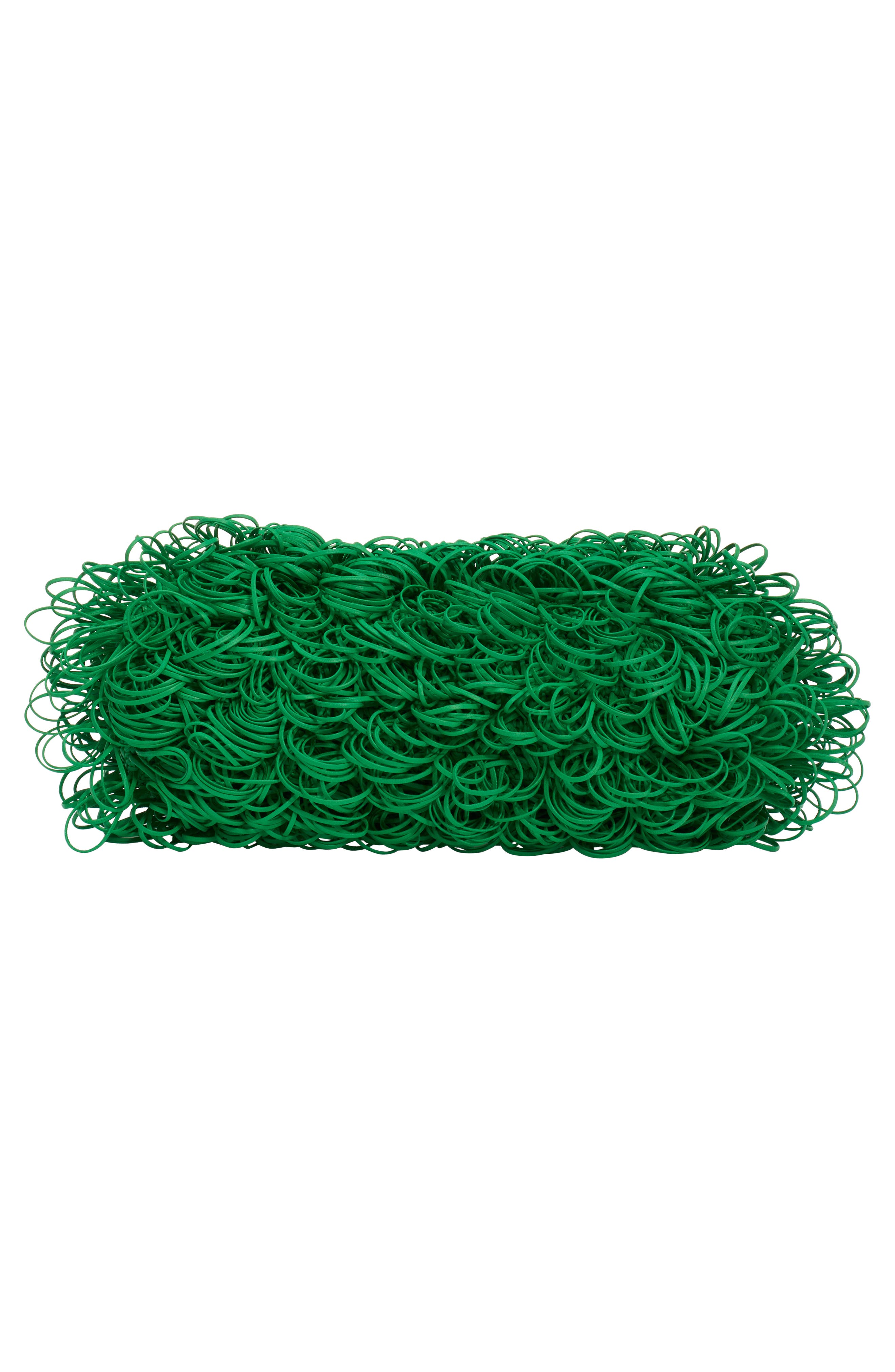 Bottega Veneta The Sponge Pouch Leather Clutch, Alternate, color, 