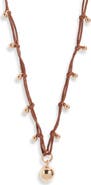 Open Edit Graduated Orb Necklace