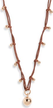 Open Edit Graduated Orb Necklace