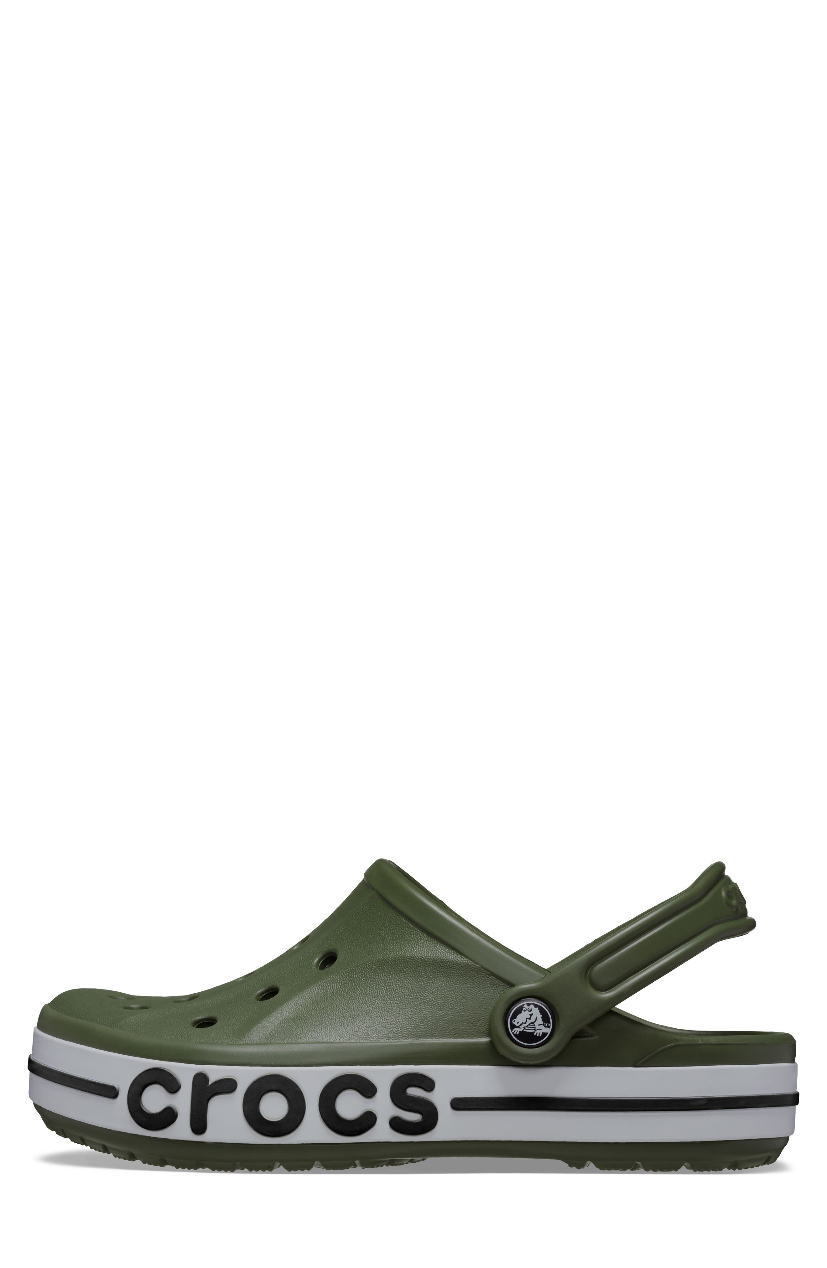 Bayaband Clog, Alternate, color, ARMY GREEN