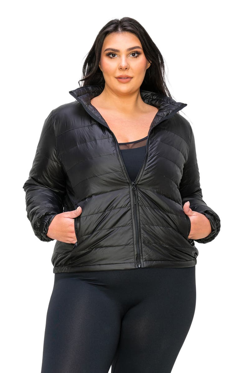 Rebody Active Urbaneer Down Jacket, Alternate, color, Black