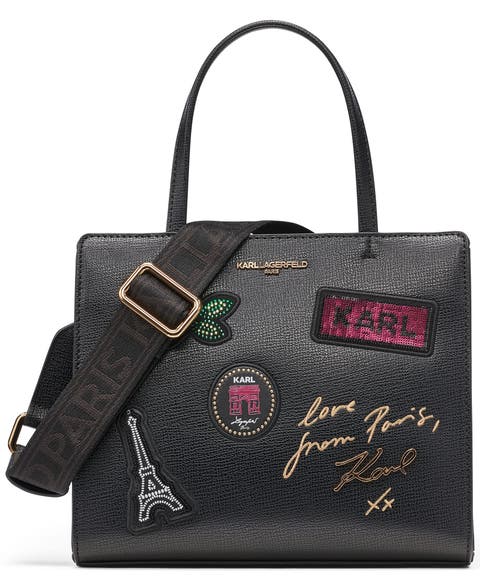 Maybelle Pins+Rhinestones Satchel