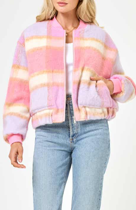Quinn Plaid Bomber Jacket