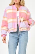 LSPACE Quinn Plaid Bomber Jacket