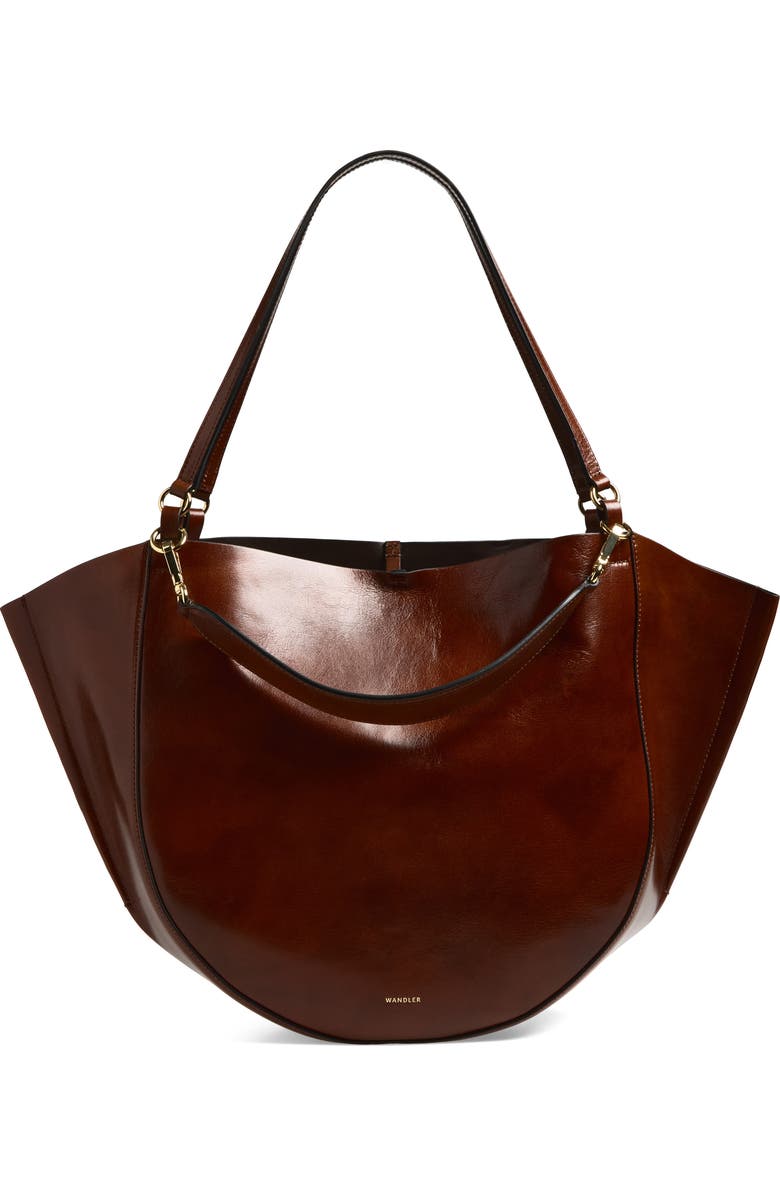 Wandler Hortensia Tote Bag, Main, color, Palissander Glaze 1775