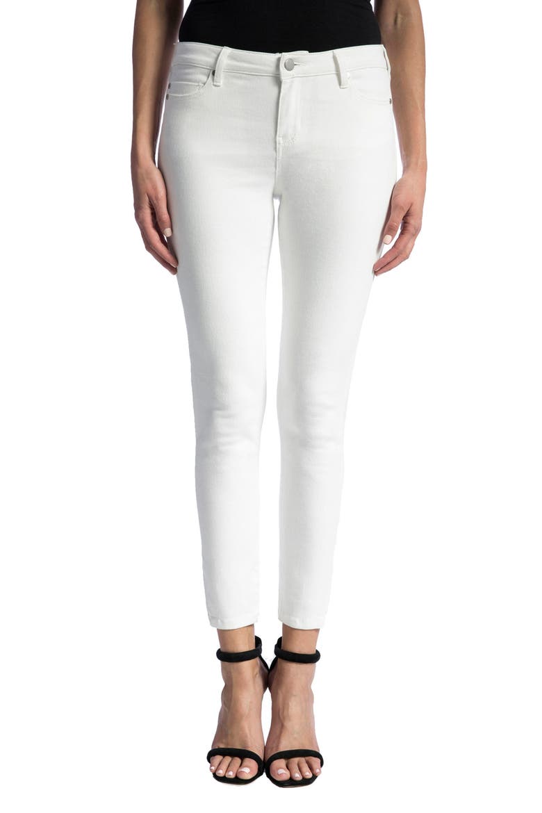 Penny Ankle Skinny Jeans, Main, color, BRIGHT WHITE