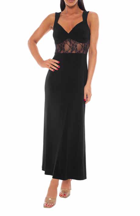 bebe Lace Inset Slipdress