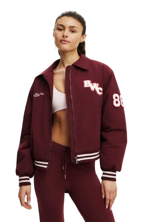 Women's Active Varsity Bomber Jacket