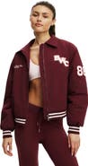 COTTON ON BODY Women's Active Varsity Bomber Jacket