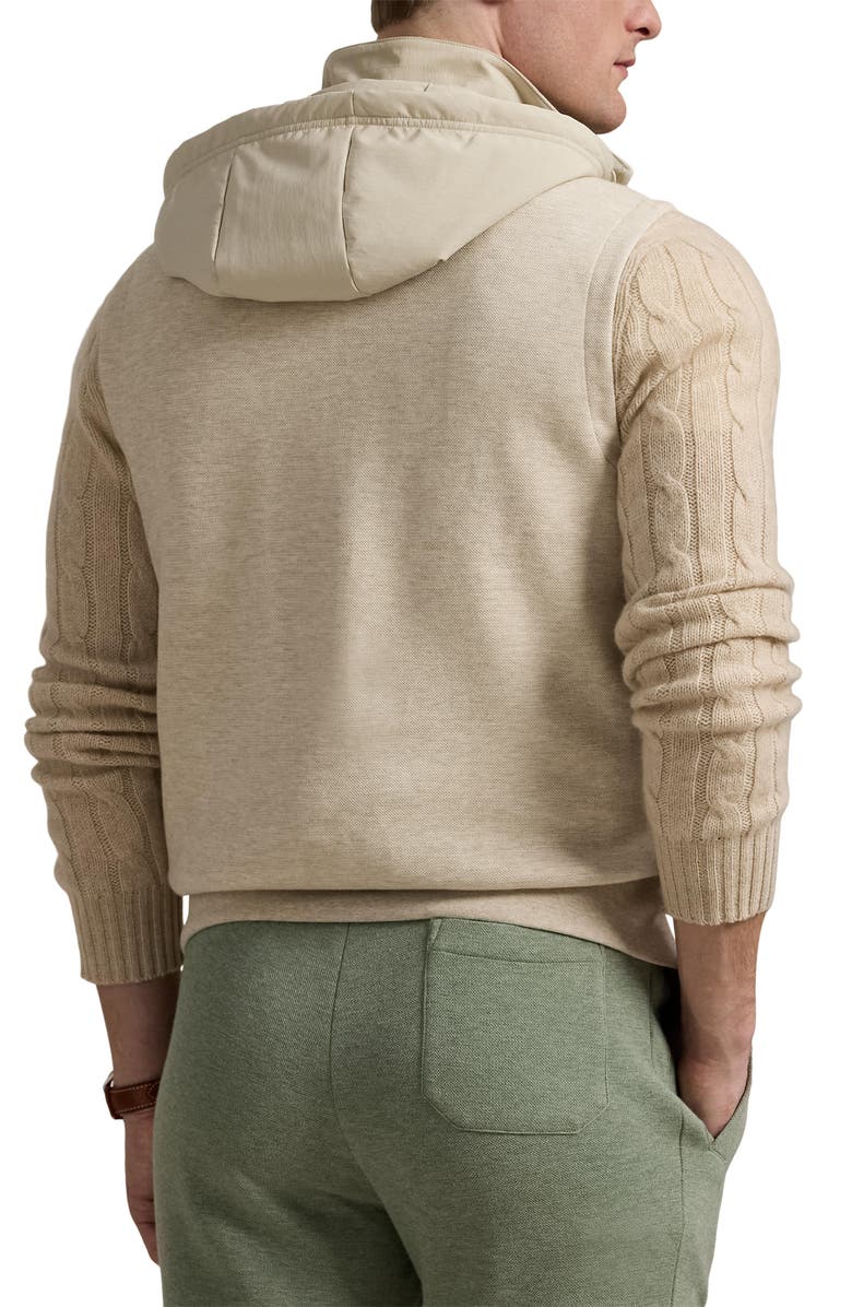 Polo Ralph Lauren Hybrid Vest with Removable Hood, Alternate, color,