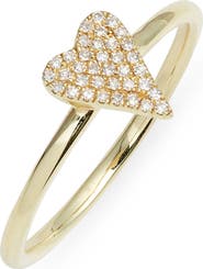 Meira T Elongated Diamond Heart Ring