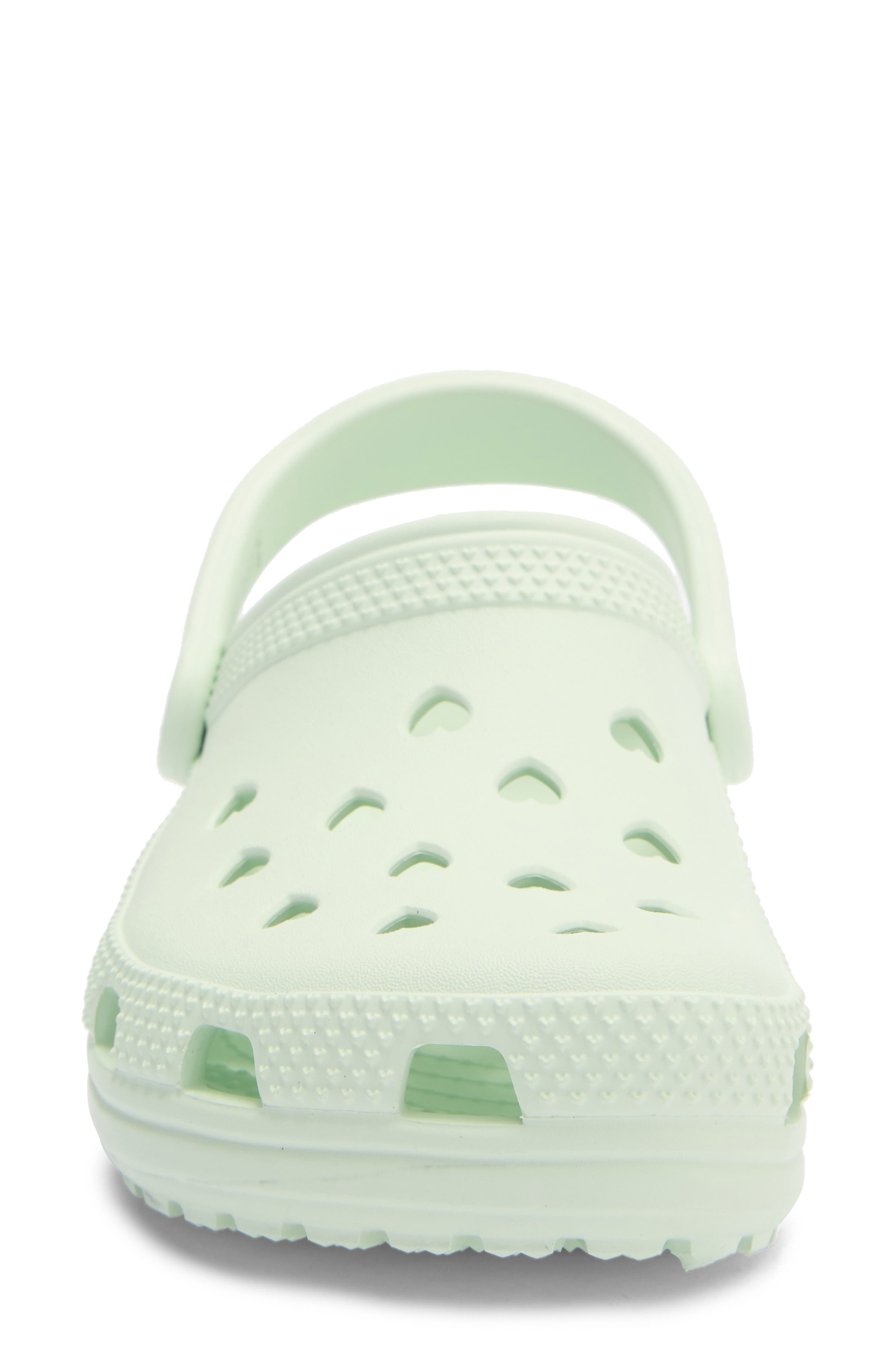 Classic Hearts Cutout Clog, Alternate, color, RETRO ICE