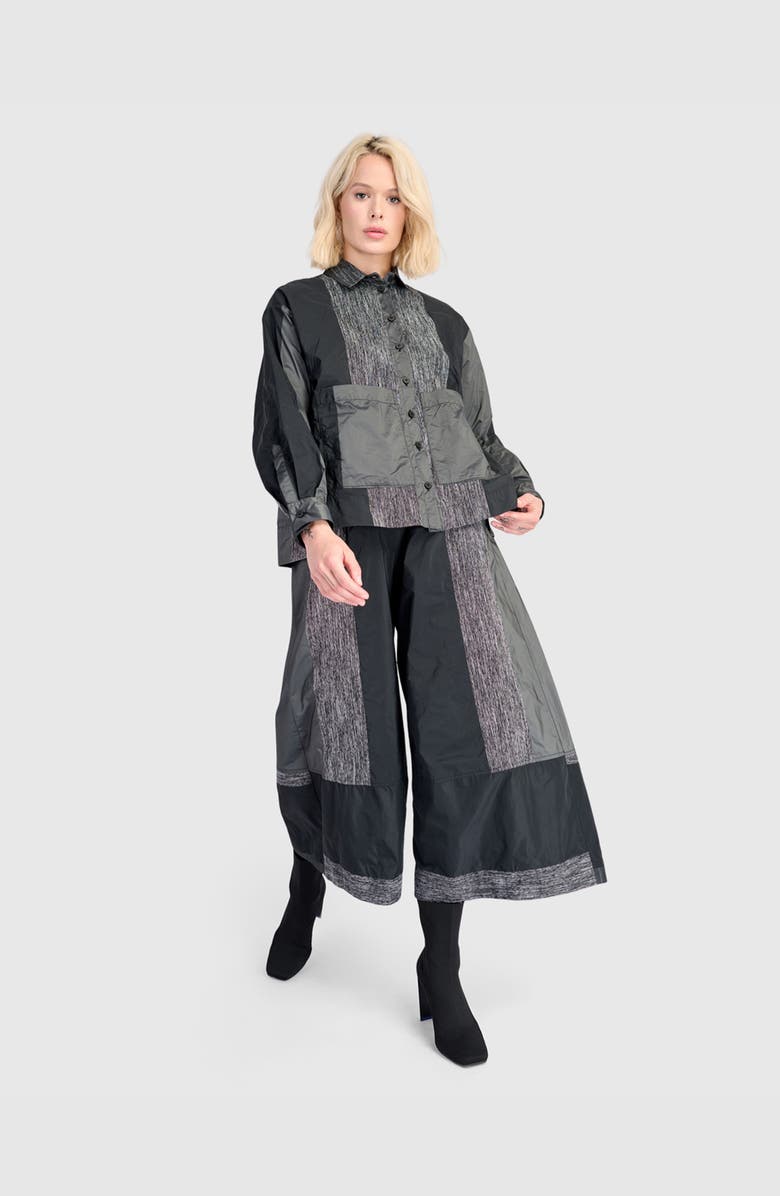 Alembika Gauntlet Boxy Shirt, Alternate, color, Iron