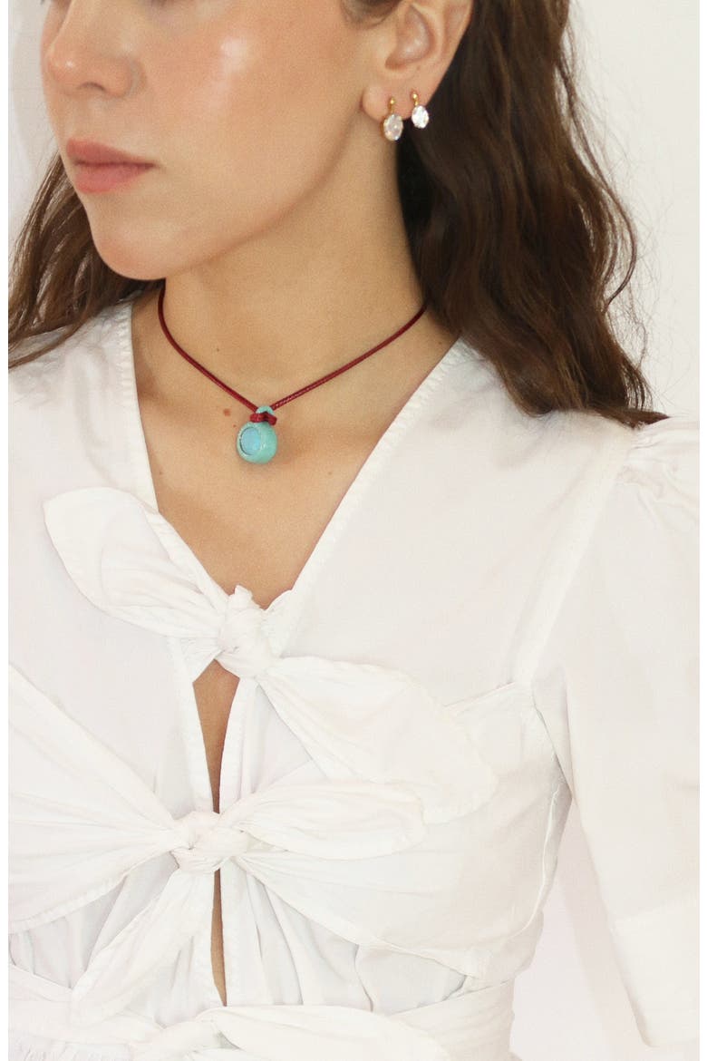 The Romy Earrings, Alternate, color, Lemon / White Silver