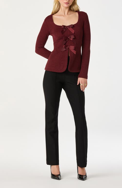 Astr The Label Pintuck Pants In Black