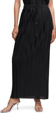 MANGO Pleated Skirt