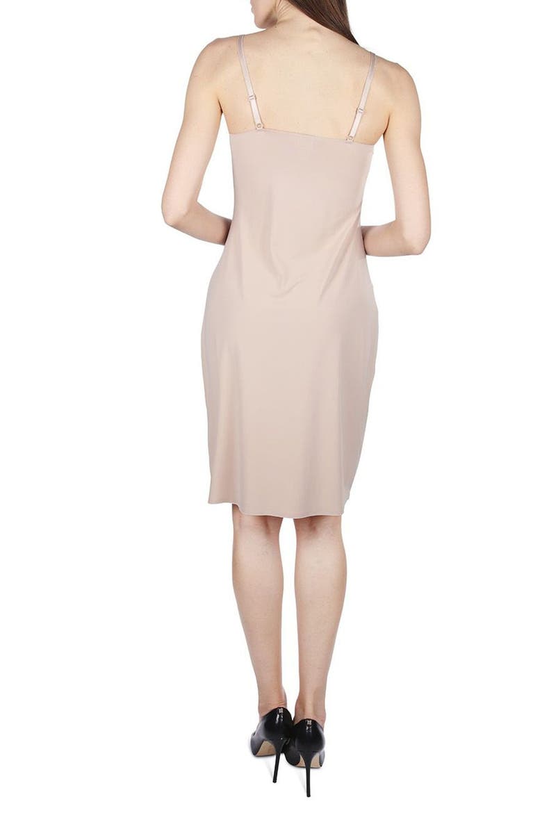 Bonded Cami Slip, Alternate, color, BEIGE