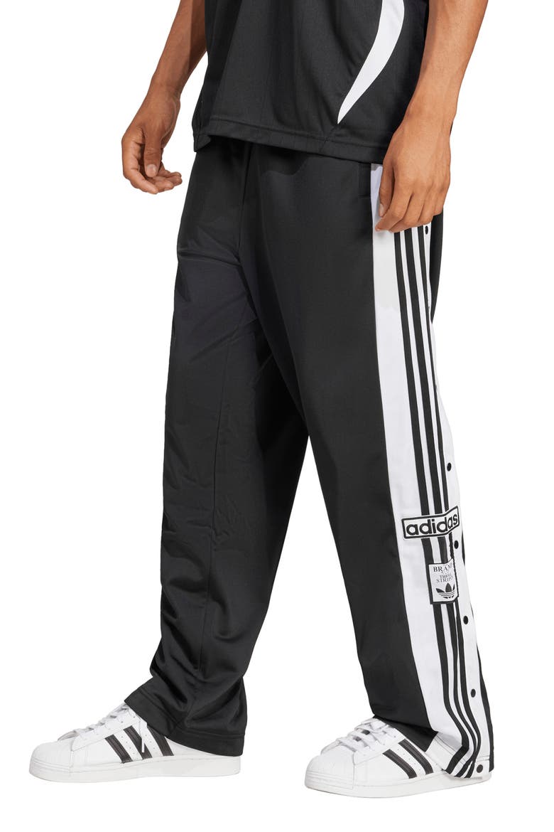 Adicolor Adibreak Recycled Polyester Track Pants, Main, color, BLACK