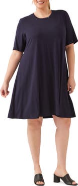 Karen Kane A-Line Jersey Minidress