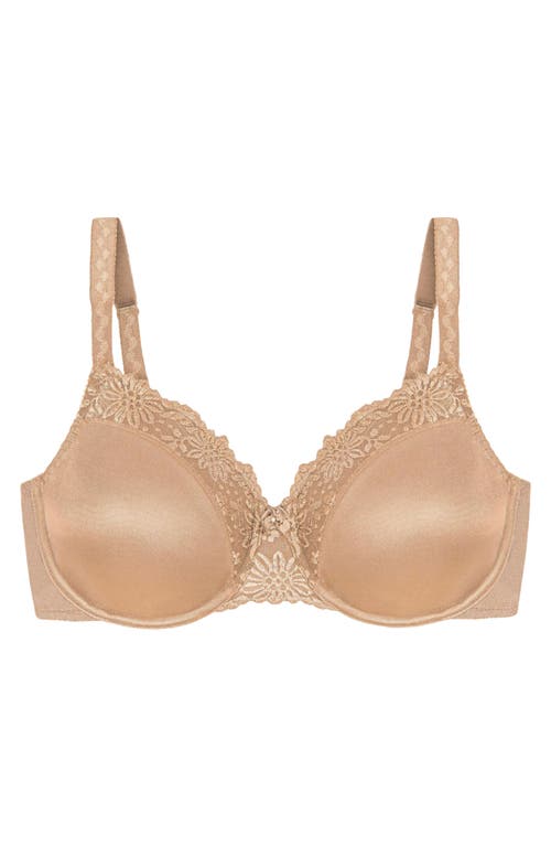 Triumph Ladyform Soft Minimizer Bra In Brown