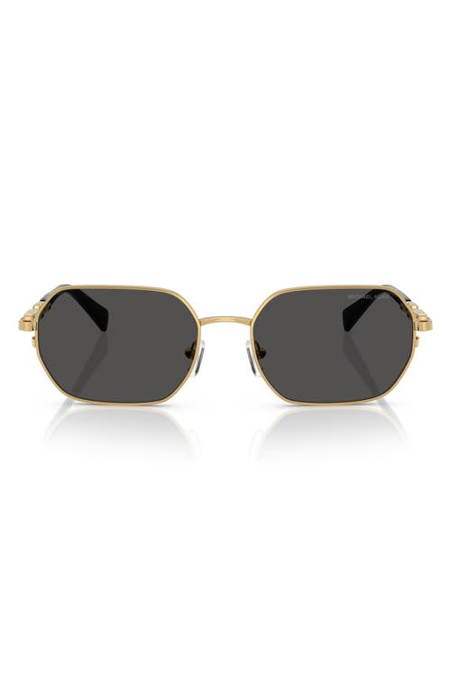 Michael Kors 57mm Irregular Sunglasses In Multi
