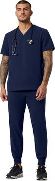 JAANUU Osmo Men's 8-Pocket Classic Scrub Jogger