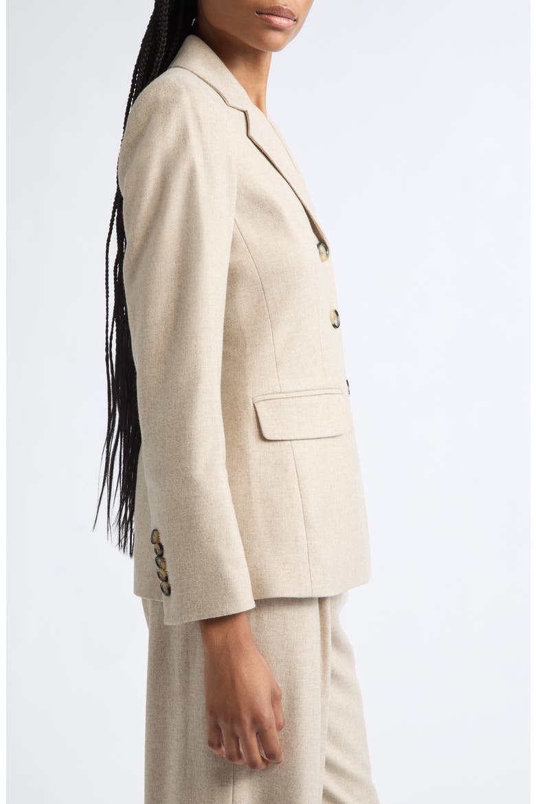 Raelynn Dickey Blazer, Alternate, color, OATMEAL MELANGE
