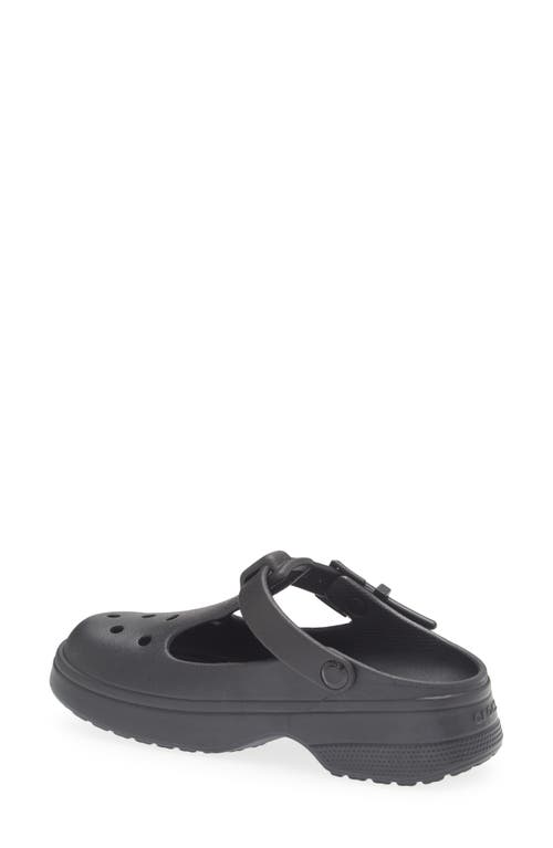 Shop Crocs Gender Inclusive Classic Mary Jane Clog In Black