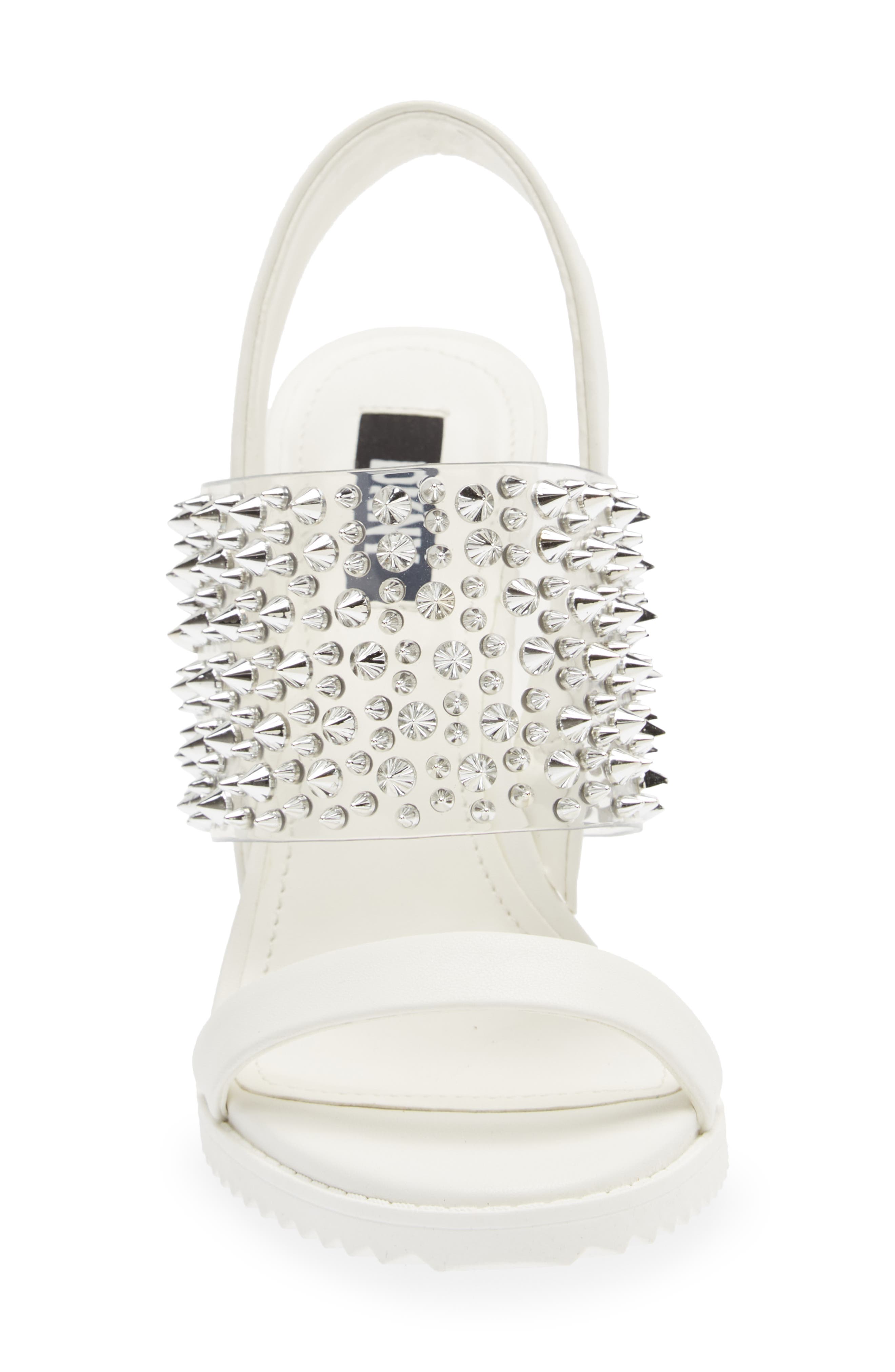 Balto Embellished Slingback Sandal, Alternate, color, WHITE