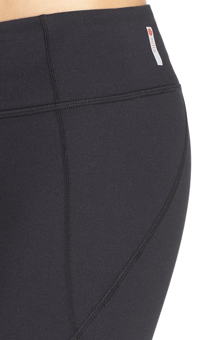 Zella 'Lattice' Crop Leggings, Alternate, color,