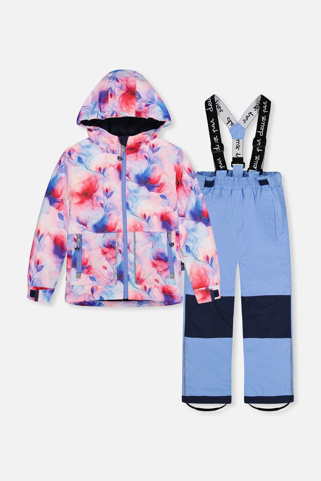 Mauve Printed Flowers