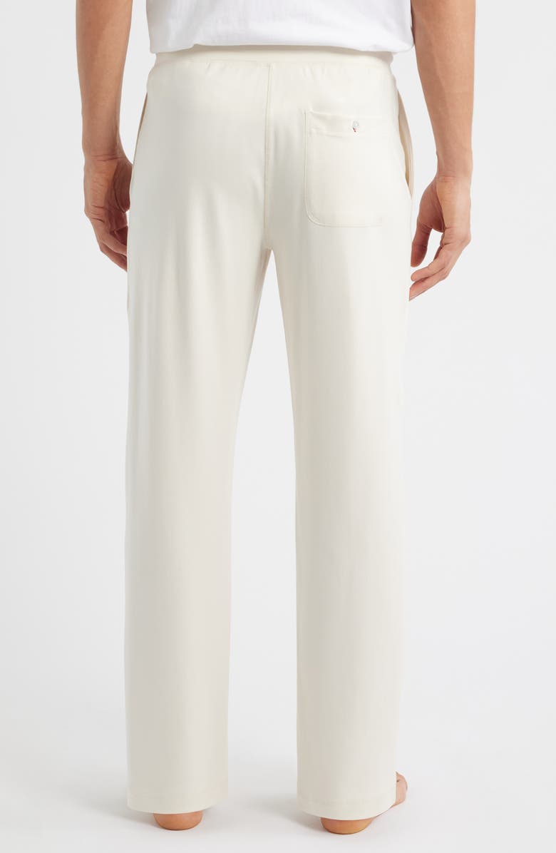 Daniel Buchler Stretch Cotton & Modal Blend Drawstring Pajama Pants, Alternate, color, Oatmeal