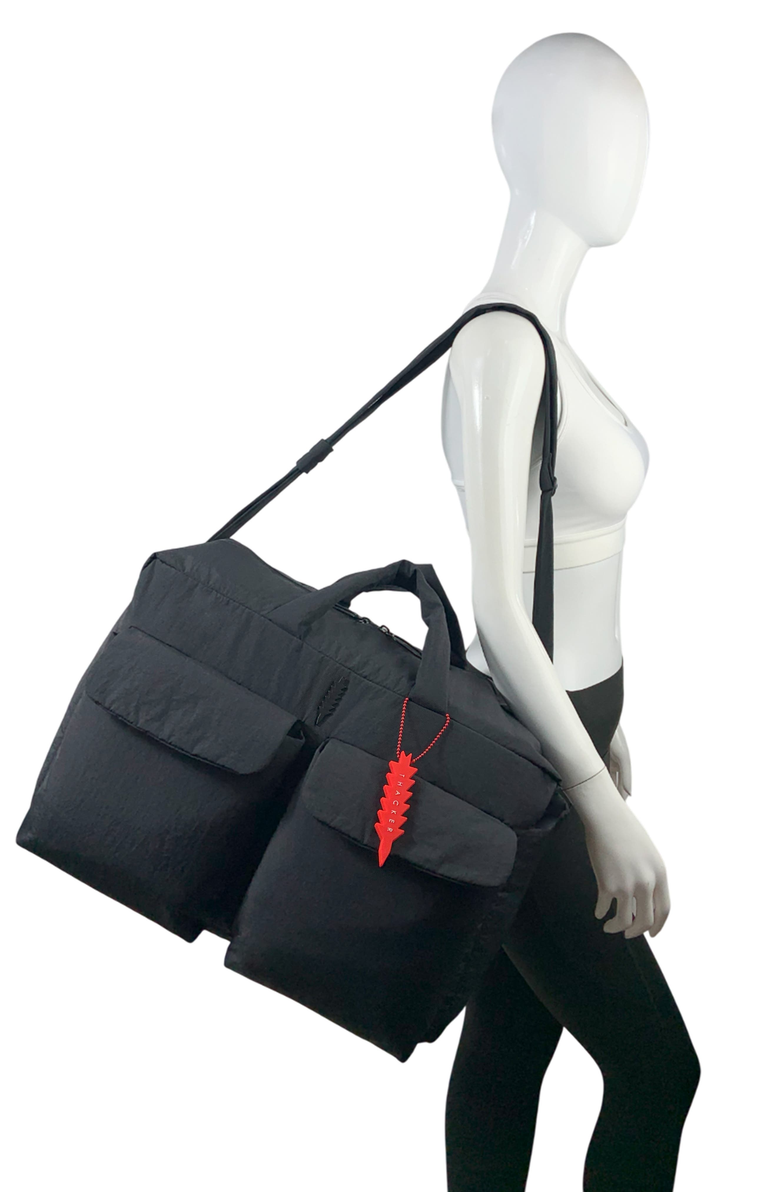 Thacker Wellis Duffle Bag, Alternate, color, Black