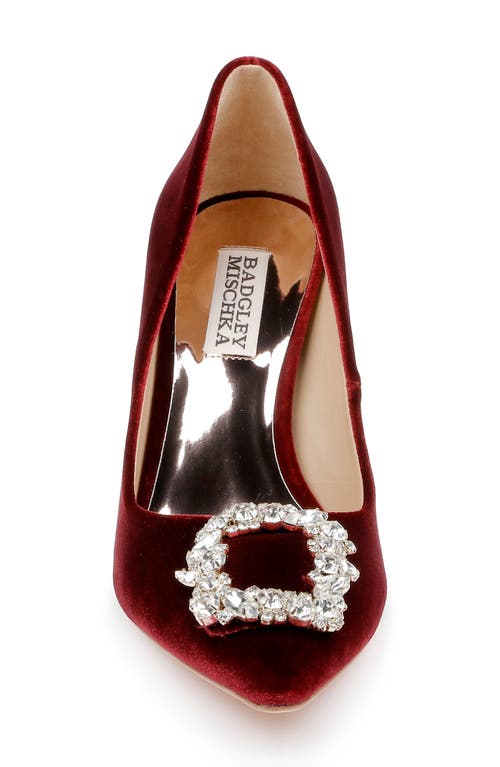 Badgley Mischka Collection Cher Crystal Embellished Pump
