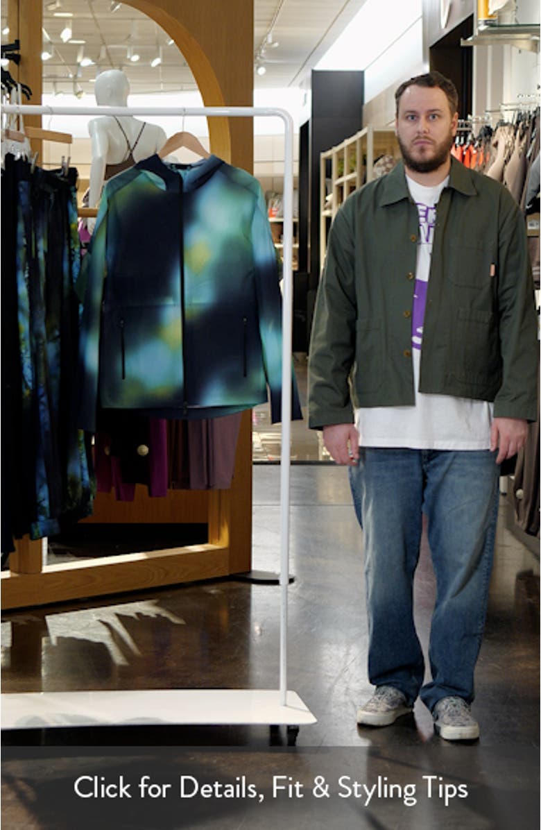 Hooded Water Repellent Running Jacket, sales video thumbnail