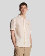 Lyle & Scott Hemp Short Sleeve Shirt
