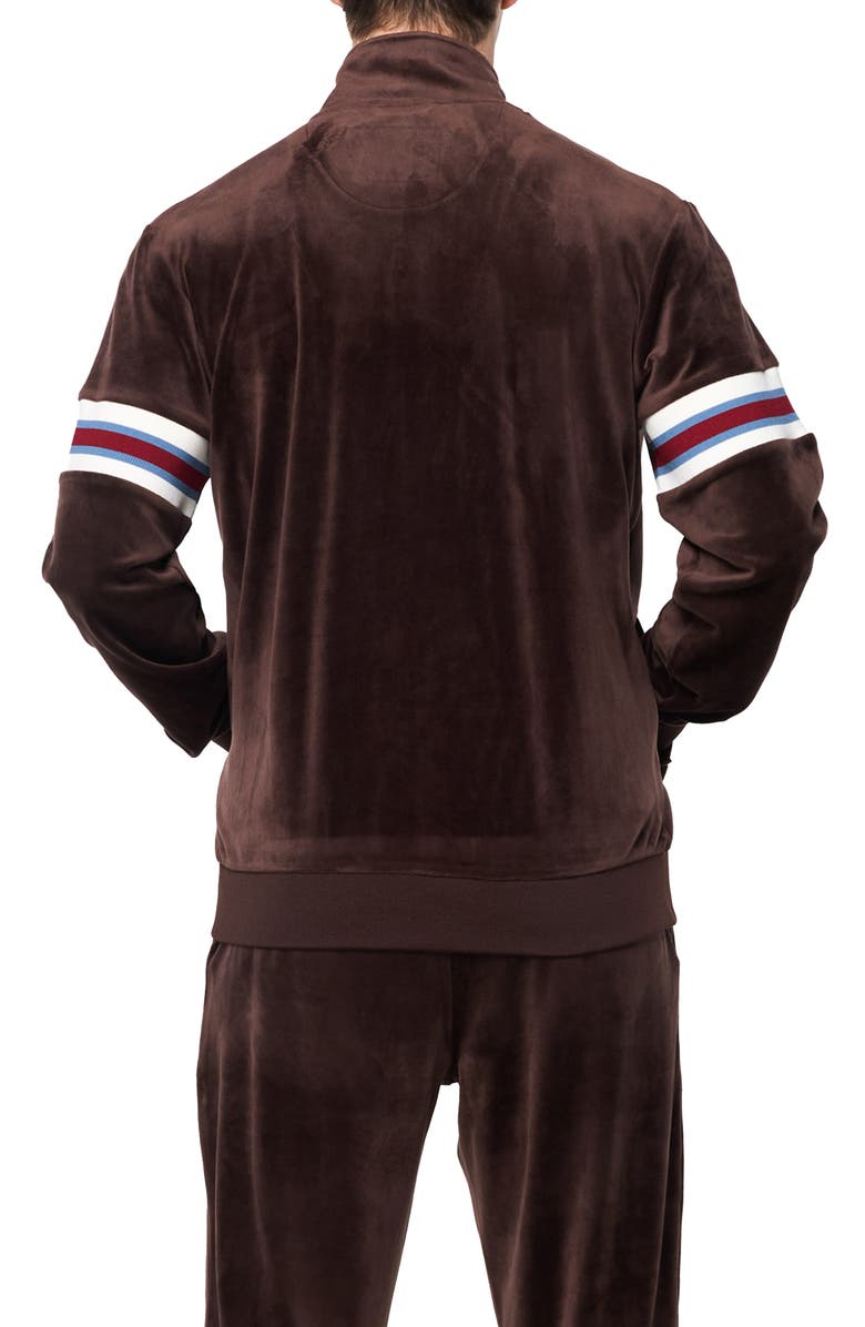 Sergio Tacchini Ostuni Stretch Velour Track Jacket, Alternate, color,