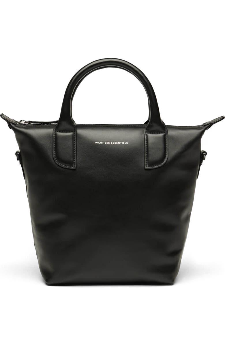 WANT Les Essentiels Petite Ohare Tote Bag, Main, color, Black