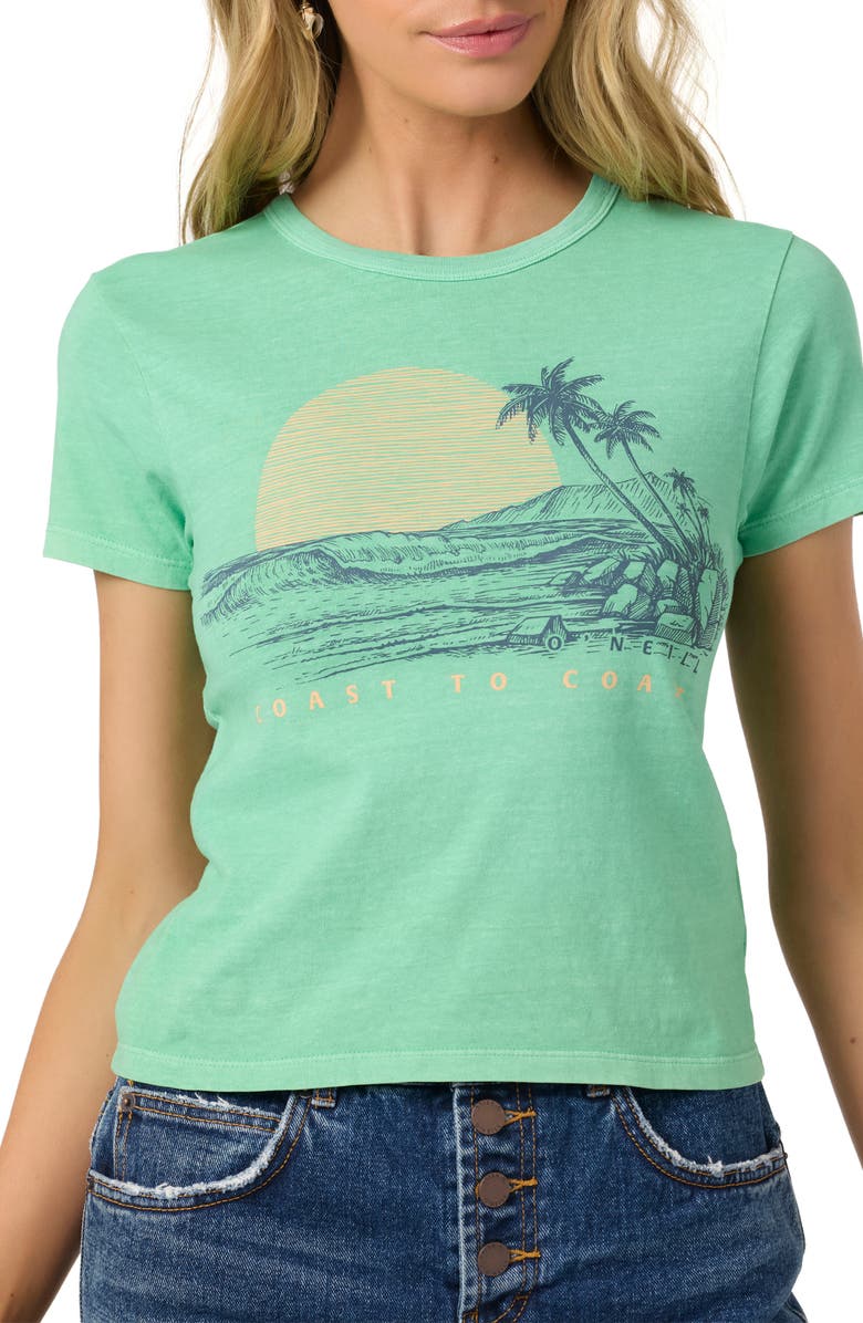 O'Neill Coastal Vibes Cotton Graphic T-Shirt, Alternate, color,
