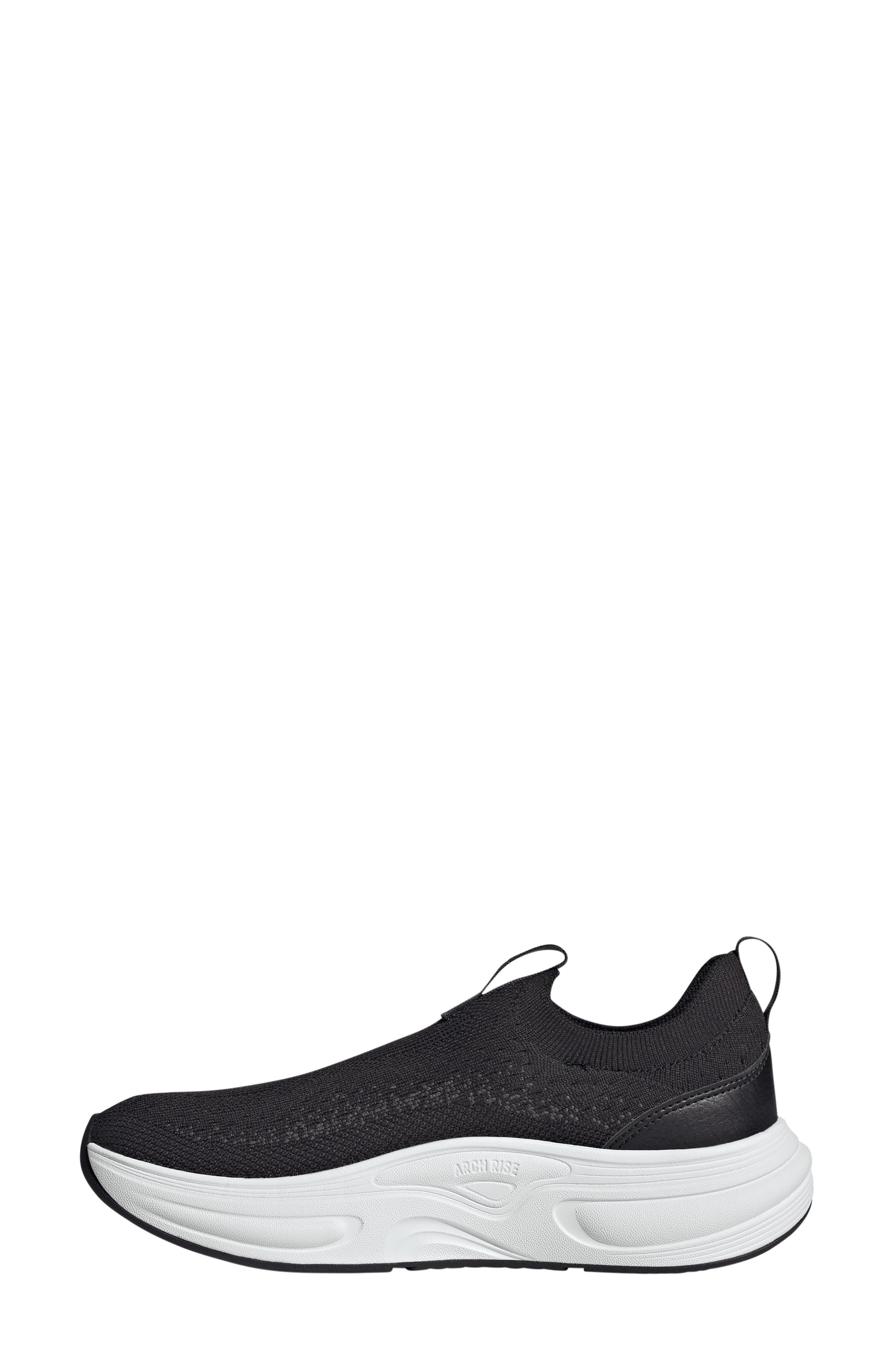adidas Cloudfoam Cuxxion Slip-On Sneaker, Alternate, color, Core Black/ Carbon/ Ftwr White