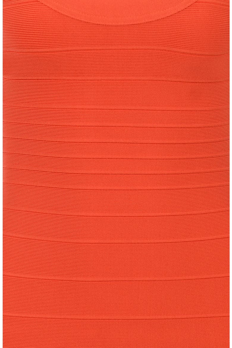 The OG Bandage Minidress, Alternate, color, TOMATO