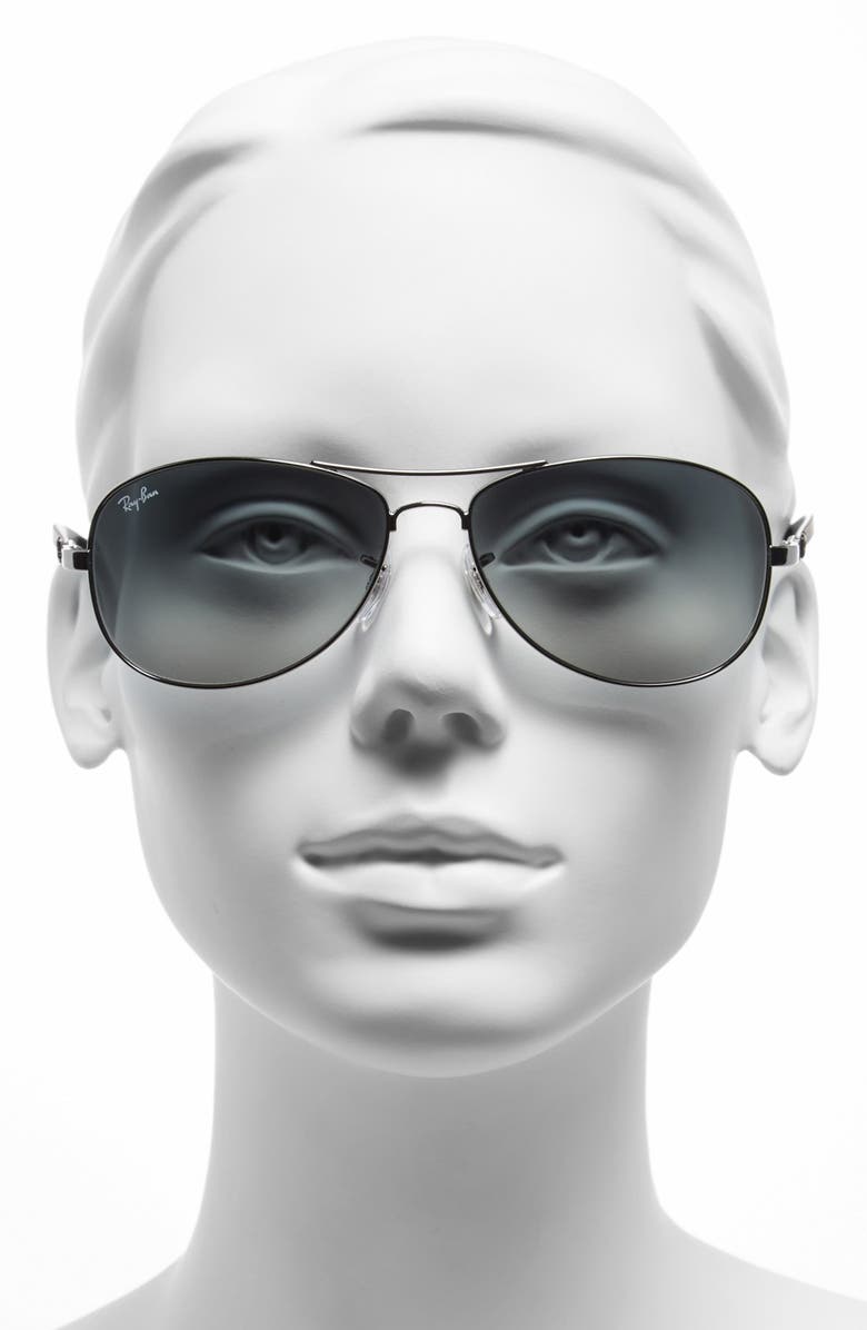 Ray-Ban 'Tech' 59mm Aviator Sunglasses, Alternate, color, 