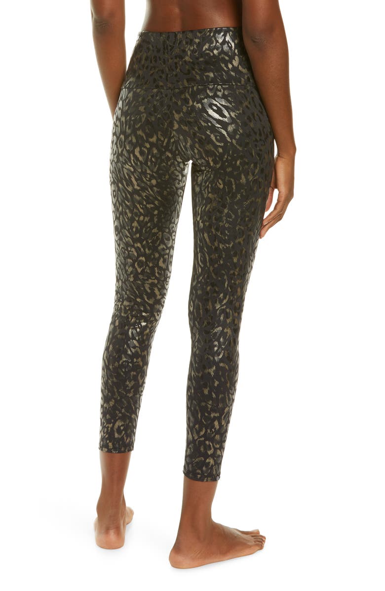 Onzie Animal Foil High Waist Leggings, Alternate, color, 