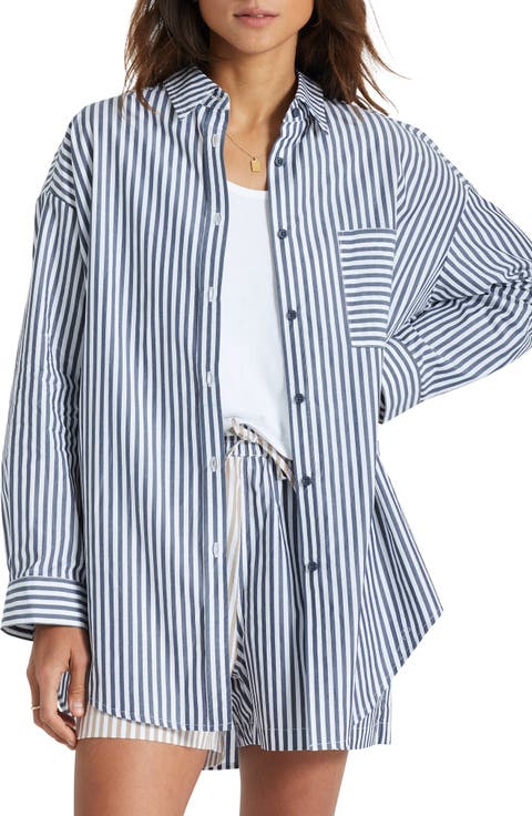 Sidney Oversize Button-Up Shirt