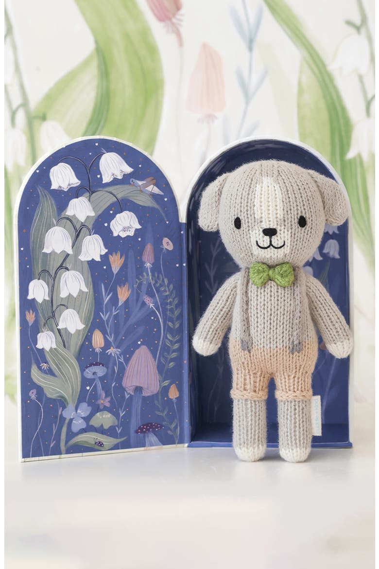Tiny Noah the Dog Stuffed Animal, Alternate, color, GREY