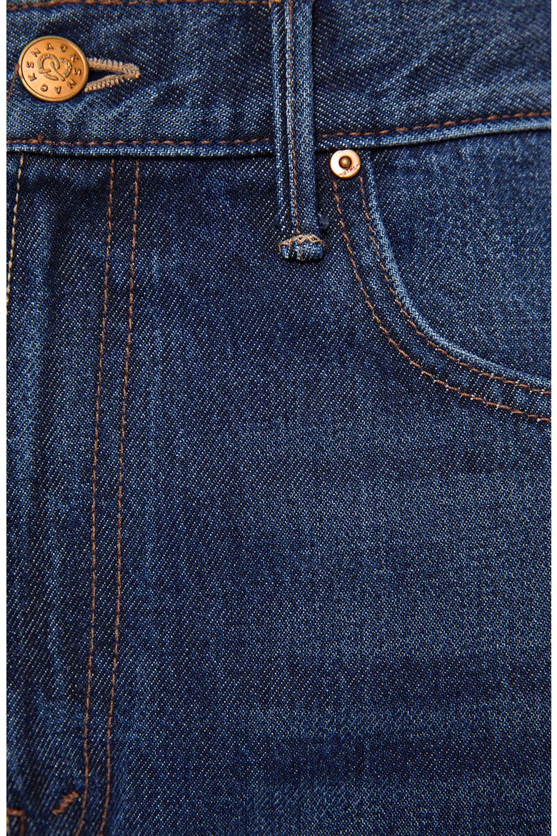 The Lemon Twist Sneak High Waist Wide Leg Jeans, Alternate, color, FRESH SQUEEZED