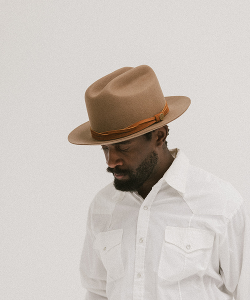 Two Roads Hat Co. Elliston Rancher Hat In Brown