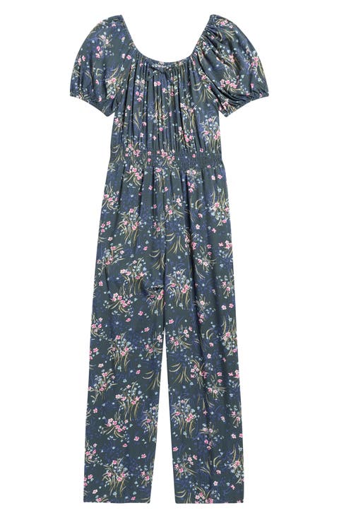 Kids' Floral Jumpsuit (Big Kid)