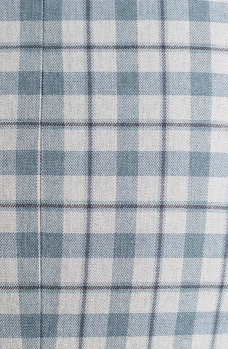 Ibiza Windowpane Sport Coat, Alternate, color, Teal Blue