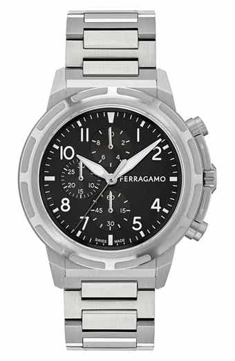 Sport Chronograph Bracelet Watch, 44mm